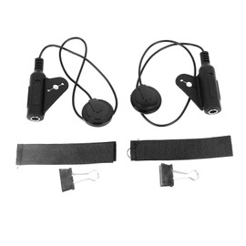 Piezo Contact Microphone Pickup EQ Electric Guitar Parts for Violin Banjo Mandolin Ukulele Black