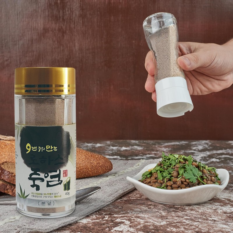Premium 9X Roasted Lohas Bamboo Salt 40g – Travel Size