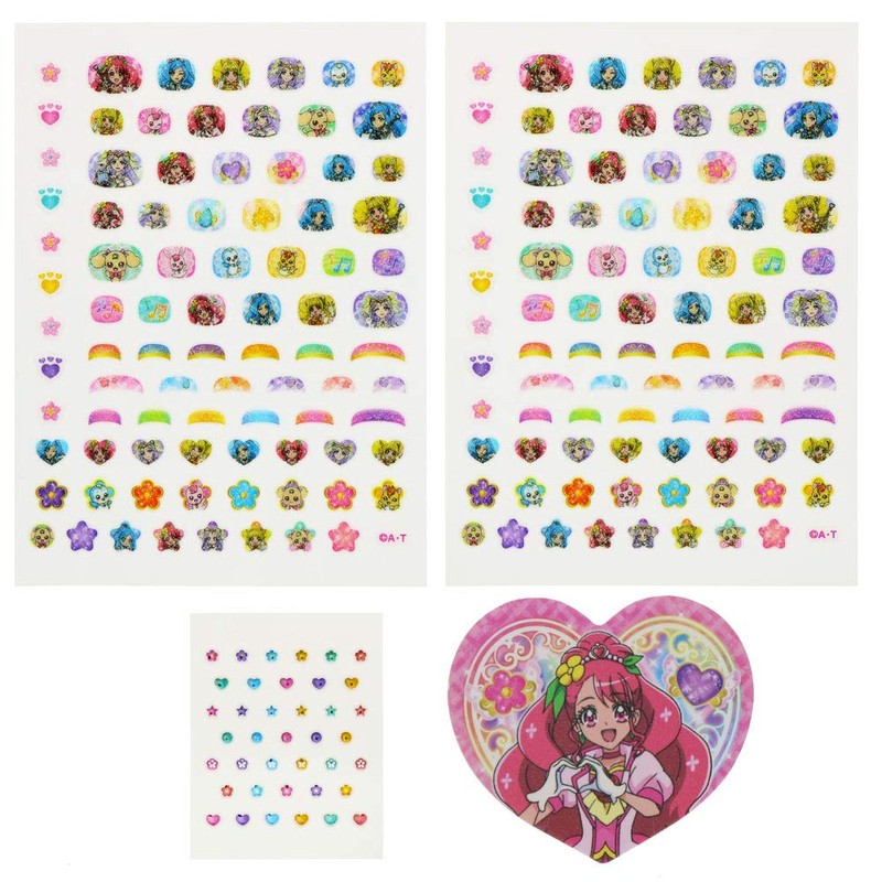 Sunstar Stationery Nail Seal DX Healing Pretty Cure 2734310A