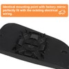 Senzeal Passenger Side Lower Mirror Glass Replacement for Dodge Ram