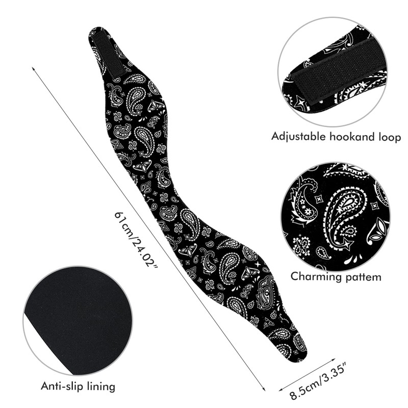 4Pcs Adults Swimming Headband Neoprene Swimming Ear Band Ear Protection