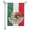 Mexico Garden Flag 12x18 Meixico Eagle Canvas Double Sided Home