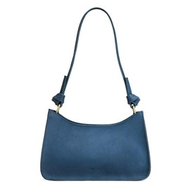 S-ZONE Leather Shoulder Bags for Women Small Shoulder Purse Handbags Clutch Hobo Bag Cute Purses