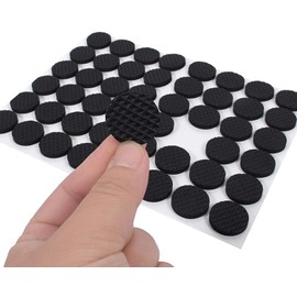 48Pcs Black Table Rubber Pads Furniture Pads Floor Protectors Non Slip Furniture Stoppers for Sofa Table Fashion Furniture Pads Furniture Hardware