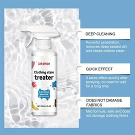 Clothing Stain Treat 4.06oz - Powerful Stain Removal for Household Use, No Dry Cleaning Needed, Effective for Clothing, Underwear & Fabrics - Quantity: 1pc