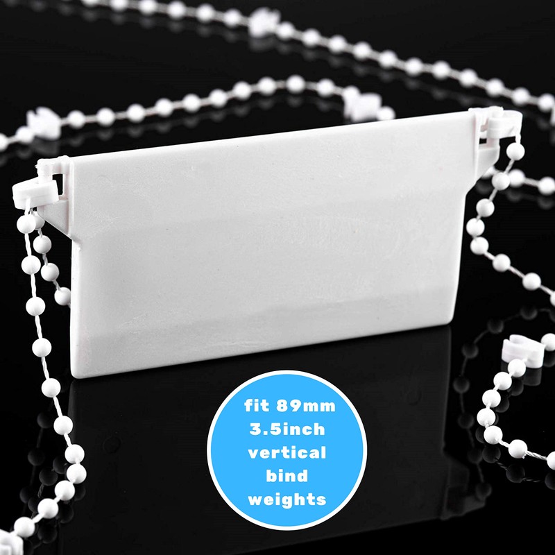 Vertical Blind Bottom Chain for 3.5 Inch/ 89 mm Slats