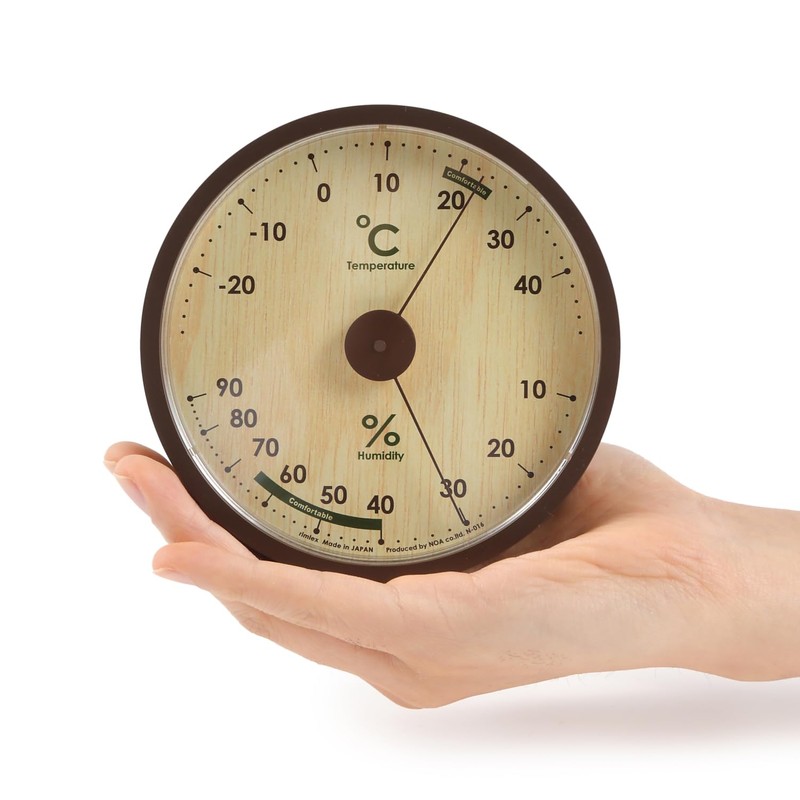 NOA 温度湿度計Ashley(アシュリー) ナチュラル N-016 N