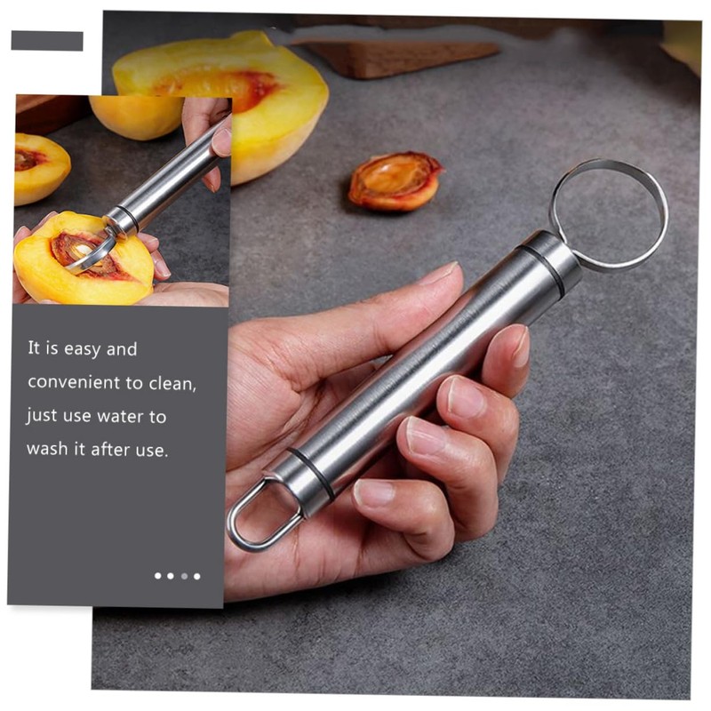 2pcs Corer Kitchen Tools Peach Core Removing Tools Kitchen Utensil