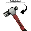 Title change to:Teng 12 Ounce Ball Pein Hammer with Fibreglass