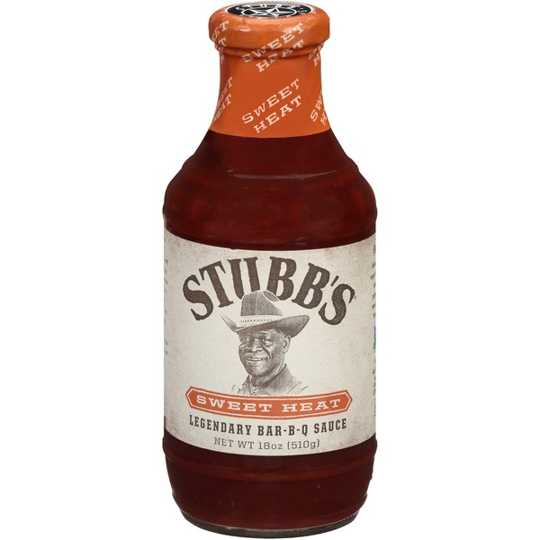 Stubb's Sweet Heat BBQ Sauce, 18 oz
