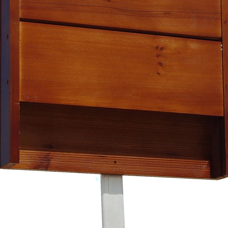 BestNest Premium Stained Bat House – Dark Brown Outdoor Bat