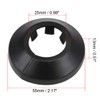 sourcing map 25mm Pipe Cover Decoration PP Plastic Water Pipe