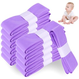 Pack of 12 Nappy Bin Refill Cassettes, Changing Bucket, Refill Film, Odour-Proof, Thickened 4.5 m (Purple), Refill Cassettes, Nappy Bin Compatible with Tommee Tippee, Angelcare, LitterLocker, Spross