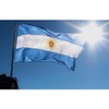 2 x Argentina Flag 3x5 ft Large Flag with Buckle
