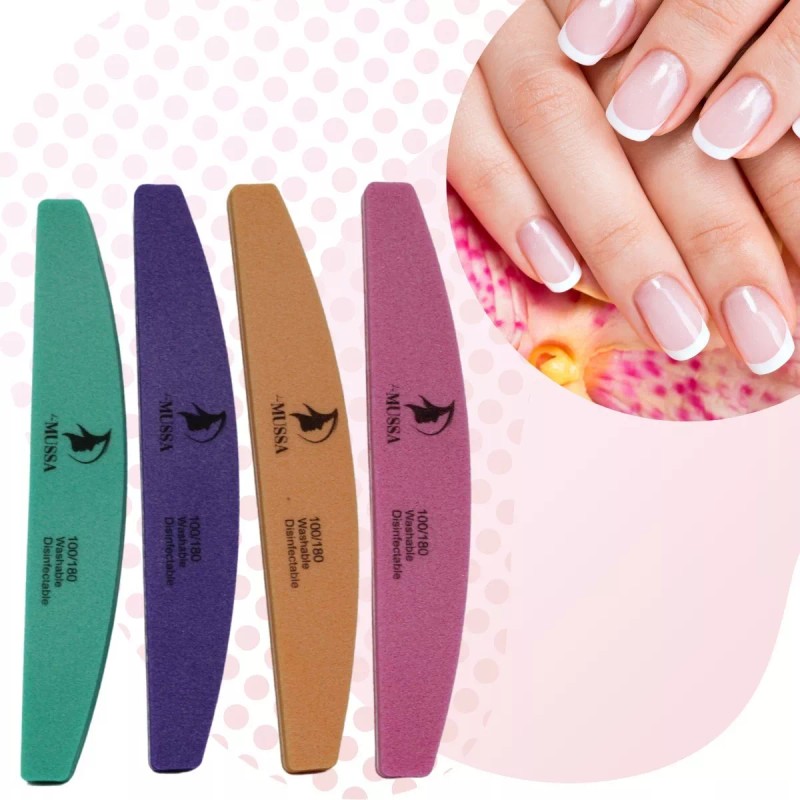 Mussa Lima Para Uñas Sponge Manicure, Pedicure