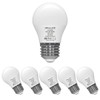 ORALUCE A15 LED Bulb 5 Watts Cool White 6500K,40W Equivalent