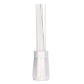 Coffee Distribution Needle Stainless Steel Firm Practical Safe Hand Tampers Stirring Tool for Home Silver