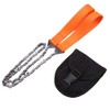 Riuulity Portable Handheld Survival Chain Saw, Lightweight Fast Cutting Ability