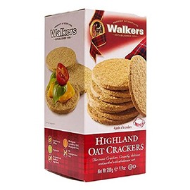 Walkers Shortbread Highland Oatcakes, Savory Crackers, 10.6-Ounce Boxes (Count of 4)