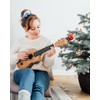 Donner Soprano Ukulele Mahogany Wood 21 inch Ukelele Beginner Kit