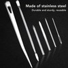 12Pcs Stainless Steel Paracord Stitching Set Paracord Needle with Storage