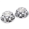 DOTCOM 8 Lug Wheel Hub Center Caps 4Pcs Fit Chevy