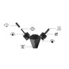 RACK HUB RH2 Match Set Antler Mounting Kit