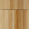Relaxdays Salt Container with Lid, 3 Compartments, Bamboo, Rotating Spice