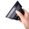 FOSHIO Black Small Squeegee, Non-Slip Handle Rubber PPF Squeegee for