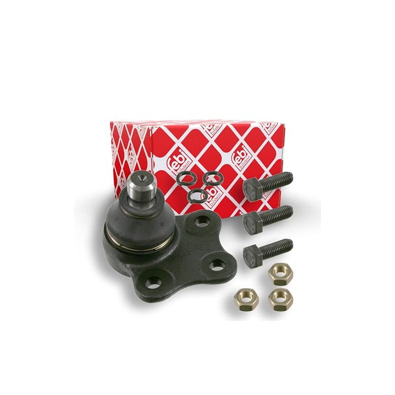 febi bilstein 21781 Ball Joint with Mounting Material, Pack of