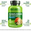 NATURELO Ashwagandha Organic Root Natural Herbs Supplement 90 Vegan Capsules