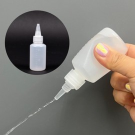 50ml Graduated Soft Empty Bottle with Pointed Spout for Dispensing Oil Bottle 100ea