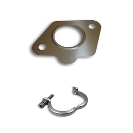 Gasket for EGR valve and mounting clamp, valve clamp provided for C1 C2 C3 C4 C5 Berlingo Nemo Xsara Jumpy SCUDO Picasso CLUBMAN R55 1007 206 207 307 308 407 Expert Bipper Partner 1 6283J