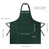 Viedouce 2-Pack of Waterproof Cooking Aprons with Pockets, Adjustable Kitchen