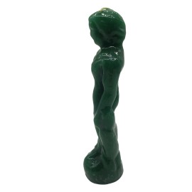 Male Figure Candle Green 8'  / Candela De Hombre Verde