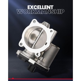 KAX 6E3020 Electronic Throttle Body Fit for 2011-2015 Cruze 1.8L,2012-2018 Sonic 1.6L/1.8L,2013-2019 Trax 1.8L,2009-2011 Aveo; Aveo5,2016 Cruze Limited 1.8L,2009-2010 G3,2009 G3 Wave,Aluminum