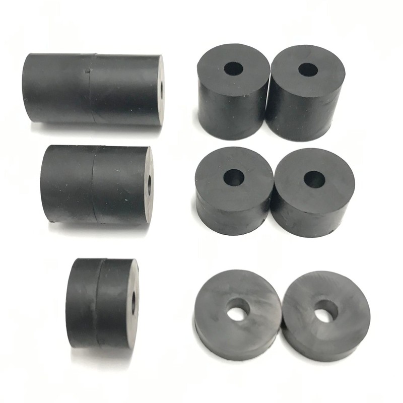Hawkeng 4mm (M4) Medium Hard Rubber Spacers Standoff Washers (12