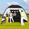 Rabbitstorm Red de Golf, con Tapete de Césped, 300 *