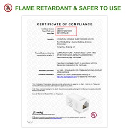 VCELINK Acoplador en línea RJ45 Cat6 Keystone Jack con certificación UL, paquete de 10 unidades, hembra a hembra, inserto de red UTP para cable Cat6/Cat5e/Cat5 (blanco)