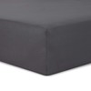 Vision - Spannbettlaken 140x190cm - Anthrazit - 100% Baumwolle