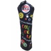 BLUE TEE GOLF HEADCOVER, BLUE TEE GOLF CALIFORNIA HEADCOVER, SMILE