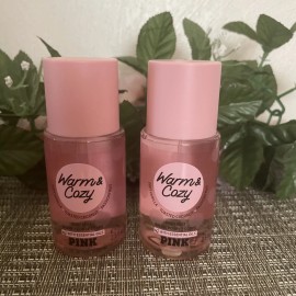 Victoria's Secret 2X Victoria's Secret Pink WARM & COZY Body Mist 2.5 Fl Oz Spray Travel NEW