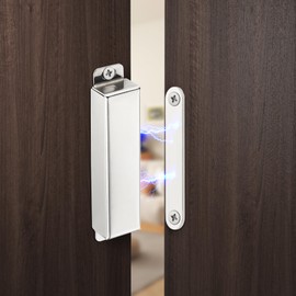 2 Pack | Heavy-Duty Magnetic Door Catch - 40KG Pull Force, Stainless Steel, Anti-Rust, Ideal for Screen Door, Pantry Door, Barn Door and RV Doors.