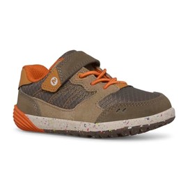 Merrell Kids Bare Steps A83 Sneaker (Toddler), Gunsmoke/Taupe, 7.5 US Unisex