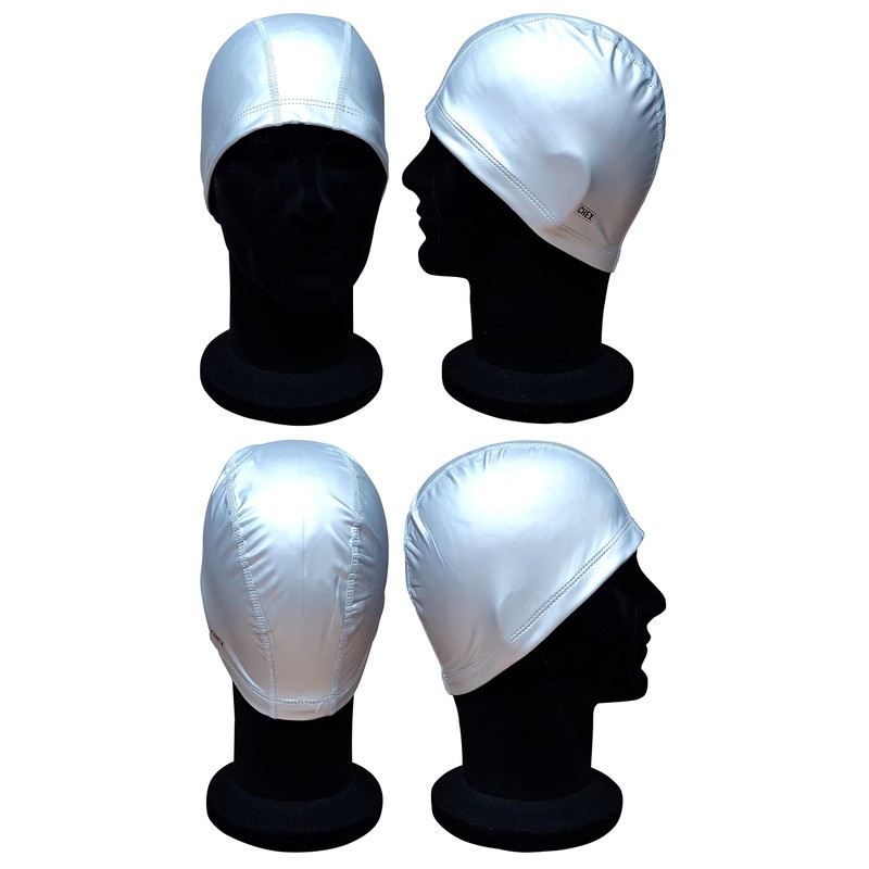CHEX Comfortable Fit PU Swim Cap Stretchy Tear Resistant Easy