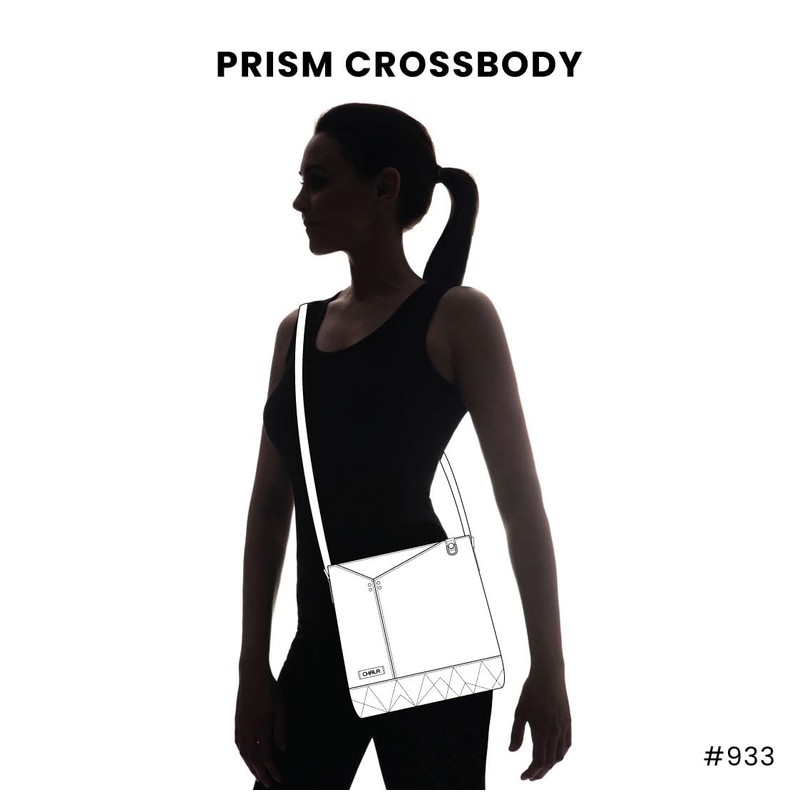 CHALA Prism Crossbody Womens Shoulder Purse with Adjustable Strap -