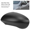 Door Rear View Mirror Cover Left Right Side ABS Black