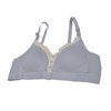 Wireless Nursing Bra V Shape Breastfeeding Breathable Maternity Bra with