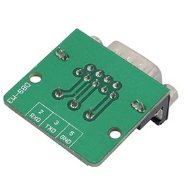 Aexit 5 Unidades DB9-G3 Placa de Adaptador Macho 9P Terminal Tarjeta de Desglose Módulo de Señal (0d975e8718c226d92b00c0378aaf0dd2)