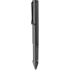 Lamy Safari Twin Pen - EMR Digital Writing Tool, Classic Design, Dual Tip Stylus Pen For Touchscreen and For Paper, Wireless and Battery Free - All Black Pen With Stylus Tip